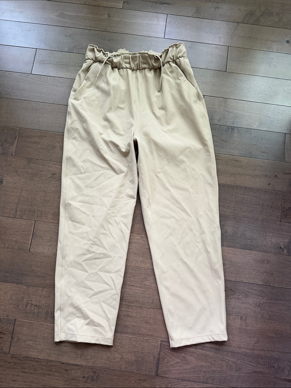lululemon athletica Women's Drawstring Paperbag Waist Chinos in Beige